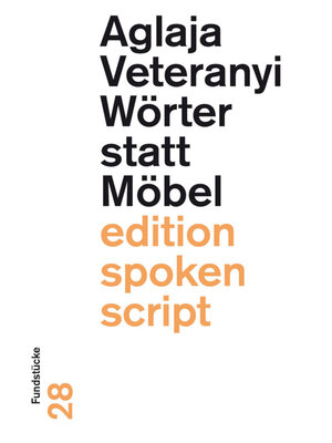 cover image of Wörter statt Möbel